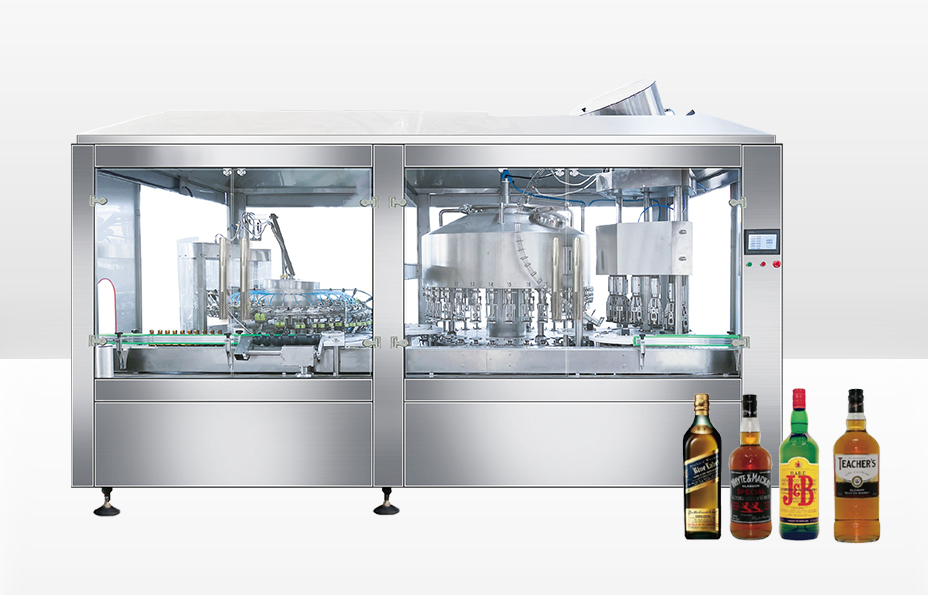 Glass Bottle Vodka/Whisky Filling Machine