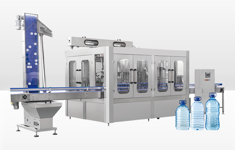 PET Barrels Water Filling Production Line
