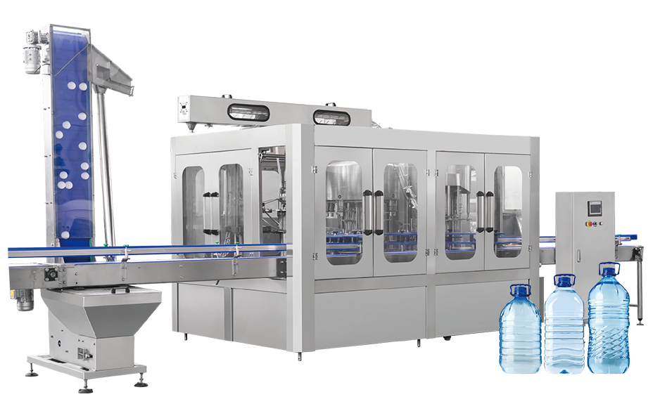 PET Barrels Water Filling Production Line