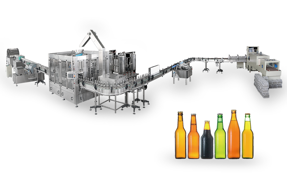 Glass Bottle Beer Filling Production Line