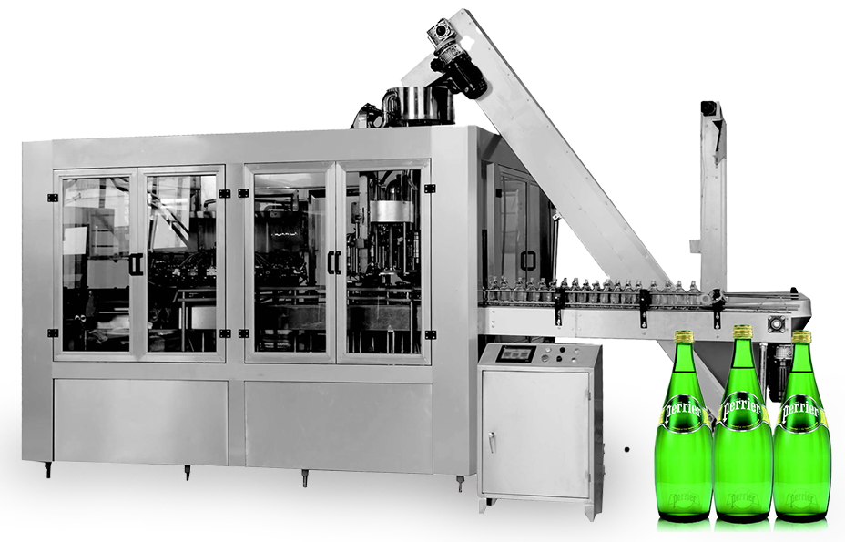 Glass Bottle Water Filling Machine
