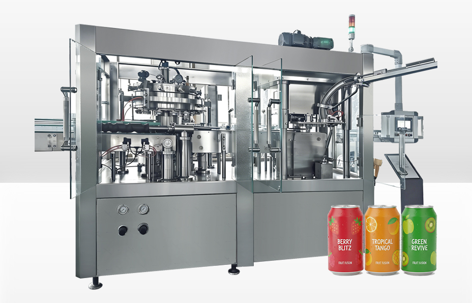 Carbonated Drinks Can Filling Machine